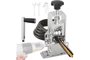 Wukesify Machine à dénuder manuelle – Éplucheur de fil portable pour le recyclage des déchets de cuivre | Outil à dénuder automatique électrique multifonction pour le recyclage des déchets de cuivre