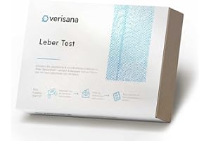 Leber Test – ALT, AST & TBILI schnell und einfach bestimmen – Umfassender Leber Check für zu Hause – Verisana