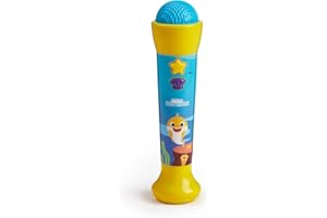 WOWWEE Baby Shark Official Silly Sing-Along Classic Microphone, Yellow