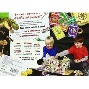 L'isola dei pericoli. Libro pop-up