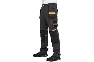 BWOLF Vector Pantalon De Travail pour Homme – Short De Travail Robuste Et Flexible 90% Nylon 10% Élasthanne – Léger, Extensible, Multipoches