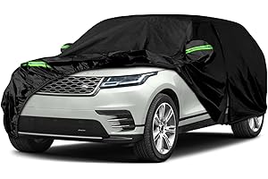 KISTRBA Funda impermeable para el coche, apta para Land Rover Range Rover Velar 2017-2024, cubierta completa para coche, cubierta de coche, cubierta exterior invierno verano para sol, nieve, lluvia, polvo
