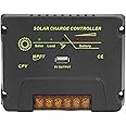 Sorandy Solar Controller, MPPT Solar Energy Controller, 12V 24V 20A MCU Control Solar Panel Controller, Photovoltaic Power Generation