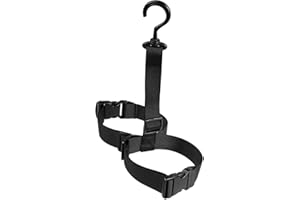 KOSTOO Fishing Wader Boots Hanger Adjustable Wader Boots Strap Belt Hanger for Drying Wader Rack Storage