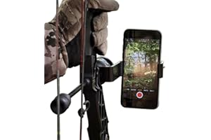 WEREWOLVES Smartphone Bow Mount - Support de Pince pour téléphone à Arc et flèche pour vidéo Votre Voyage de Chasse avec Votre caméra Smartphone