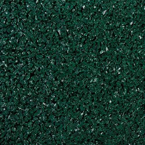 etm® Fallschutzmatte für Außenbereich | Unterseite mit Drainage | Größe 50×50 cm | TÜV geprüft | Stärke 25 oder 43 mm | Grün (25 mm) - 5