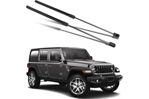 KASturrboo 1 Pair Rear Window Lift Support for 2018-2024 Jeep Wrangler - Gas Shock Spring Replacement (OE# 68282670AA)