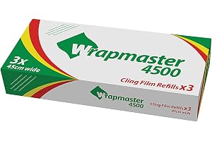 Wrapmaster 4500 Cling Film Refill 450mmx300m (Pack of 3) 31C81