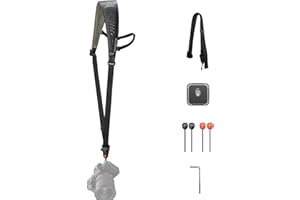PGYTECH Camera Strap Pro, Correa Hombro Resistente de Liberación Rápida Con Correa Axilar Desmontable, Arnés Profesional