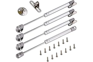 GUDOTRA 4PCS Hidráulico Muebles Cocina Muebles de Cocina Armarios de Cocina Hidráulico para Armario Puertas (150N / 15kg 270mm)