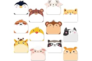 KIIMIIPA 24-pak karteczek samoprzylepnych, małe karteczki samoprzylepne dla dzieci, upominek na urodziny dziecka, prezenty dla gości, karteczki samoprzylepne, małe karteczki samoprzylepne, idealne do biura,