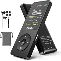 Lettore MP3 32GB Con Bluetooth 5.3, Schermo 2.4" TFT, Audio HiFi Lossless, Radio FM E Altoparlante Integrato – Espandibile A 128GB