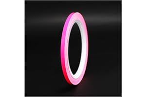 Finest Folia 10m Strisce adhesive decorative per auto moto barca e modellismo in vari colori autoadesive Lunghezza (3mm, Pink neon)