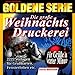 Produktbild Goldene Serie. Die Große Weihnachts- Druckerei. CD- ROM für Windows 95/98/ Me/ NT/2000. 2222 Vorlagen für Grußkarten, Fensterfolien etc