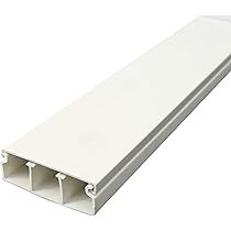 Canalina Passacavi Electraline 20x10 Mm - Bianco, 2 Pezzi Da 1 Metro - Foto 4