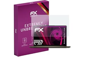 atFoliX Glasfolie kompatibel mit Lenovo Yoga Slim 7 14 inch Panzerfolie, 9H Hybrid-Glass FX Schutzpanzer Folie