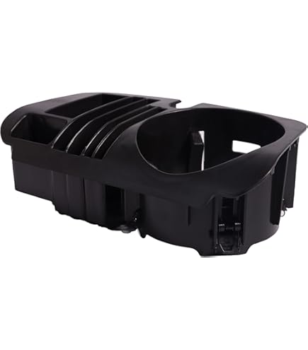 Porte-gobelet Pour Mercedes – Compatible W205, W213, W253, W447, Noir ABS, Remplacement Direct