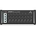 Behringer SD16 I/O Stage Box con 16 preamplificatori Midas controllabili a distanza, 8 uscite, rete AES50 e hub di monitoragg