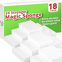 100 Stück Magic Clean Schwämme - Melamin Putzschwämme Für Haushalt & Küche