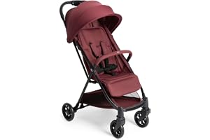 Chicco Urbino Ruby Stroller |One-Hand fold| Comfortable Wide Seats with Padded Shoulder| Reclining backrest and Adjustable footrest|0-4 Years| Extendable Canopy with UV 50+ Protection