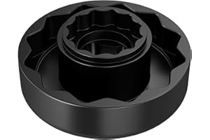 YZYUN Radmutter Nuss für MV Agusta F4 Brutale – 2-in-1 Kombinuss 56mm & 26mm für Hinterrad & Vorderrad – 12-Zahn Steckschlüssel für Achsmutter – Schlagschrauber geeignet