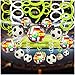 Produktbild VAMEI 30pcs Fußball Fußball Folie Decke Hängende Swirl Dekorationen Spiral Streamer Home Bar Dekoration Fußball Thema Party Supplies für 2018 World Cup Party Geburtstag Graduation Party Decor