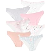 DomiKids Girls Cotton Panties 7 Pack