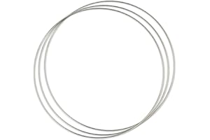 Frida's Wollhaus Traumfänger Ringe DIY rostfreier Stahl Verschiedene Größen 3er Set (Druchmesser 30 cm)