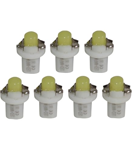 10pcs T5 B8.5D 5050 SMD LED/Bulbs Dashboard Speedometer Nstrument Lghtng Bulb | EBay