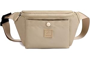 ADELGO Sac Banane pour Femme - Sac Banane Tendance - pour Le Sport en Plein air - pour Voyage, randonnée, Course à Pied, Ceinture, Sac à bandoulière, Grande Poche pour téléphone Portable - Unisexe