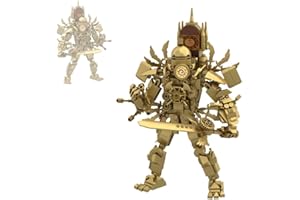 ZOYDP Set di Blocchi WC Skibidi - Clockman Titan Toy, Building Blocks Kit per Fan Bambini