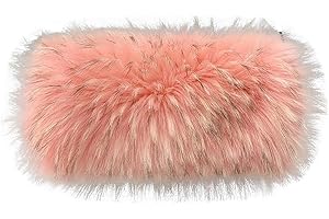 LICHENGTAI Kunstpelz Hand Muffs Damen Winter Plüsch Handwärmer Kunstfell Winter Muffs Armwärmer Kunstpelz Hand Muffs für Mädchen Frauen Männer