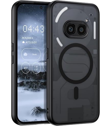 iVoler Cover in Silicone per Nothing Phone 2a / 2a+ / 2a Plus con Protezione della Fotocamera, Ultra Sottile Custodia in TPU Morbida Anti-Graffio Antiurto Protettiva Case, Nero