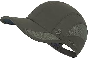 GADIEMKENSD Ostructured Quick Dry Sports Cap Outdoor Sun Protective Unisex