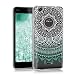 Produktbild kwmobile Wiko Pulp FAB 4G (5.5") Hülle - Handyhülle für Wiko Pulp FAB 4G (5.5") - Handy Case in Mintgrün Weiß Transparent