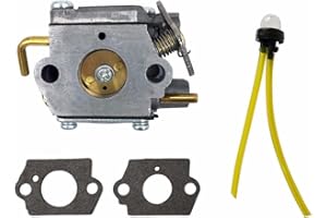 JWN Neuer Vergaser mit Dichtung Primerbirne Kraftstoffleitung für Walbro WT 149 WT 149 1 WT 340 1 WT 526 WT 526 1 WT 539 WT 539 1 WT 827 WT 827 1 RYOBI MTD Gebläse ...