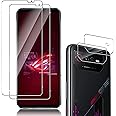 Holilo Vetro Temperato Pellicola per Asus ROG Phone 6/6 Pro/ASUS ROG Phone 6D / 6D Ultimate【2+2 Pezzi】 Pellicola Protettiva e