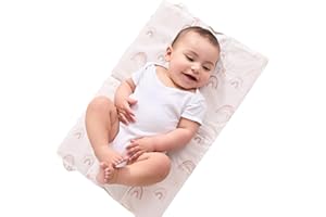TINY TO TOTS BABY TO TODDLER Portable Nappy Changing Mat Travel Baby Change Mat, Tiny to Tots, Wipe Clean Material, Foldable Padded BPA Free 0M+ Lightweight Cream Colour for Babies (1, Cream, One Size)