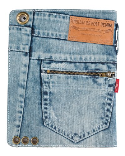 Trust Jeans Folio Stand für Apple iPad 2/3/4 blau - 6