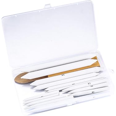 Kit De 18 Effaceurs Et Estompes Pour Dessin – 6 éponges Lavables + 12 Tortillons – Pour Crayon, Fusain, Pastel