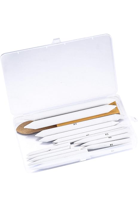 Kit 9 Pezzi Per Disegno Artistico - Sfumini, Prolungatori E Accessori Professionali Per Artisti - Foto 8