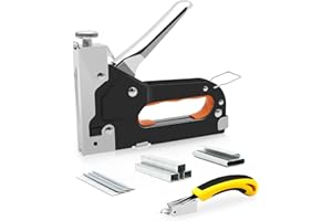 SINAND zestaw zszywek do zszywania z 2100 zszywkami, Środek do usuwania zszywek,3 w 1, regulowana siła, do tapicerki, stolarki, dekoracji