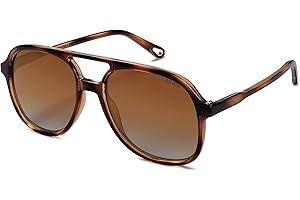 SOJOS Occhiali da Sole da Uomo Donna Polarizzati Vintage Rettangolari Quadrati Grandi Specchio Occhiali da Sole UV400 Protezione SJ2174