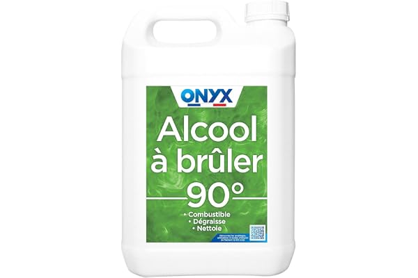 Alcool à brûler 90° - 5 L - ONYX 304129