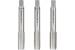 Ruko Terrax Hand Tap Set DIN 352 Ground M16