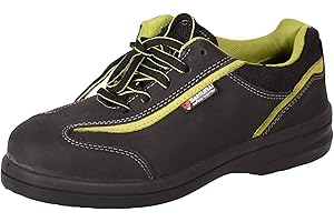 HOCHSTE Womens Safety Boots Trainer Steel Toe Cap S3 SRC Black Work Shoes UK Size 3-7