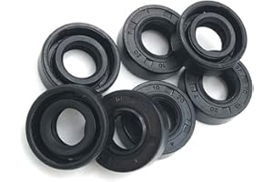 MXBAOHENG 2 pezzi Tc Tipo Nr albero paraolio Nitrile Coperto a doppio labbro con la giarrettiera Primavera, 14X25X4mm