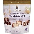 J.Charles Sea Salt Caramel Mallows, 500g - UK Made, No Preservatives, Sustainable Cocoa