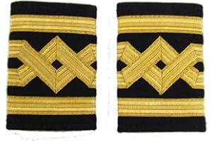 Uniform Store London Epaulettes Masters Merchant Navy Slip On R926