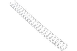 Renz 321600923 16.0 mm Ring Wire Cut Element - Silver. 2:1 Pitch. A4. 50 Wires per Box.